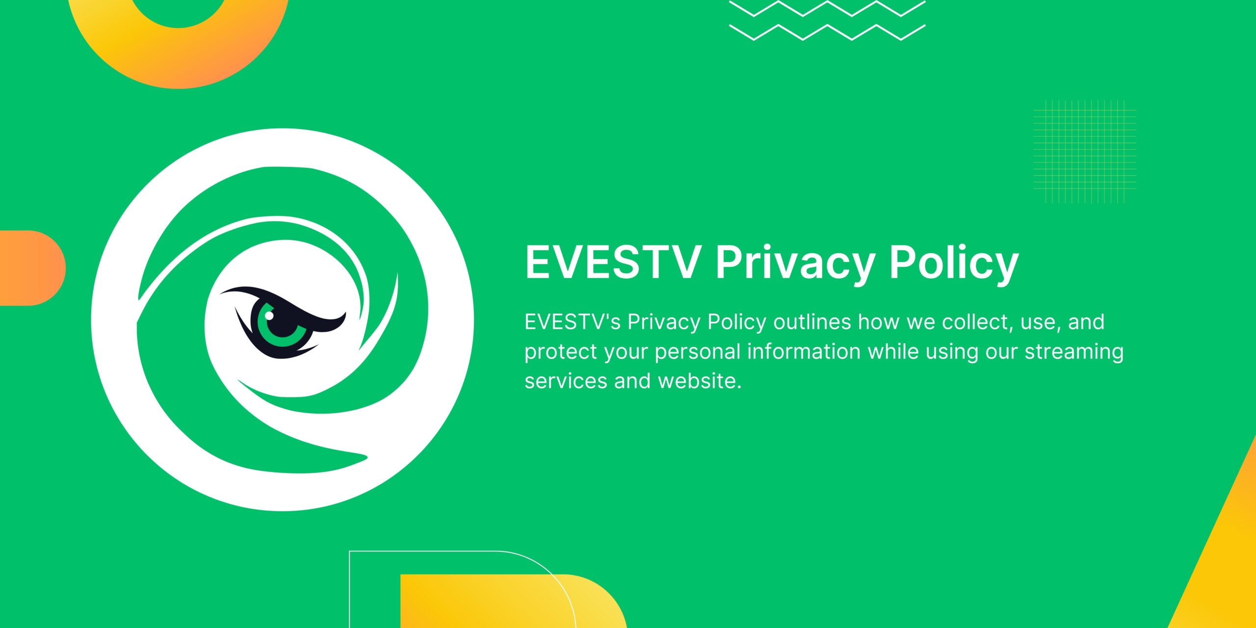 EVESTV privacy policy and data protection guidelines